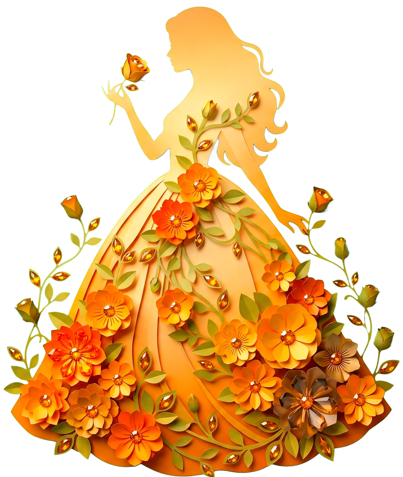 Silueta Floral
